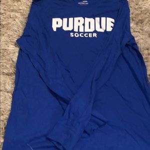 Purdue Soccer Long Sleeve shirt